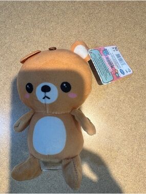 Plush toy of Rilakkuma, a Japanese character created by San-X